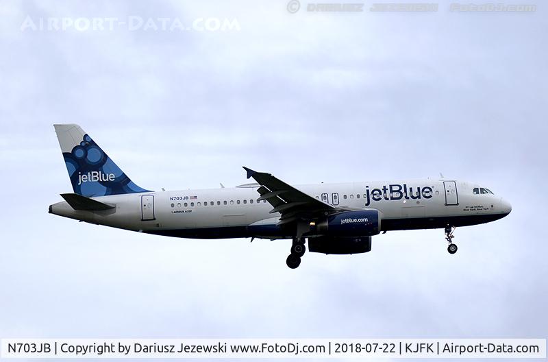 N703JB, 2008 Airbus A320-232 C/N 3381, Airbus A320-232  