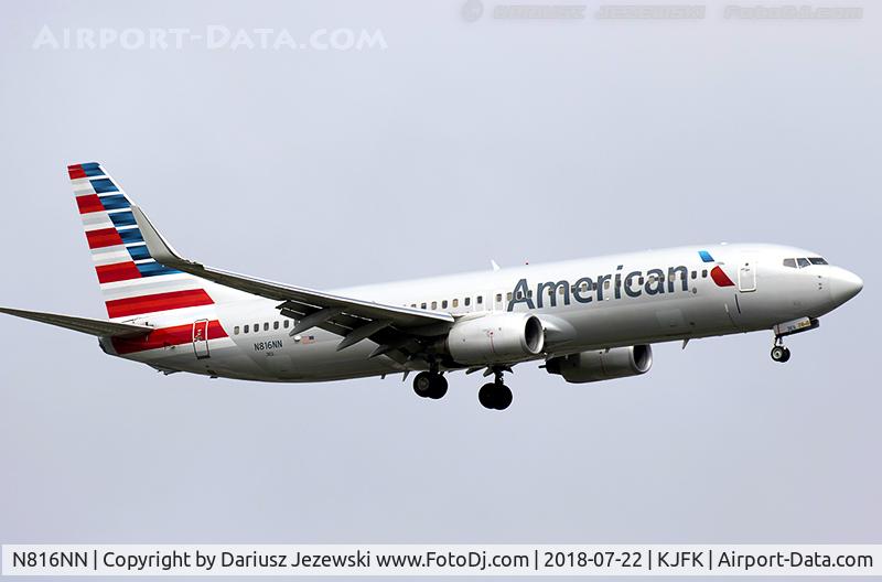 N816NN, 2009 Boeing 737-823 C/N 31081, Boeing 737-823 - American Airlines  C/N 31081, N816NN
