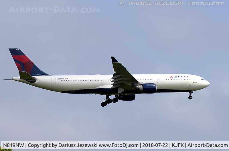 N819NW, 2007 Airbus A330-323 C/N 0858, Airbus A330-323 - Delta Air Lines  C/N 858, N819NW