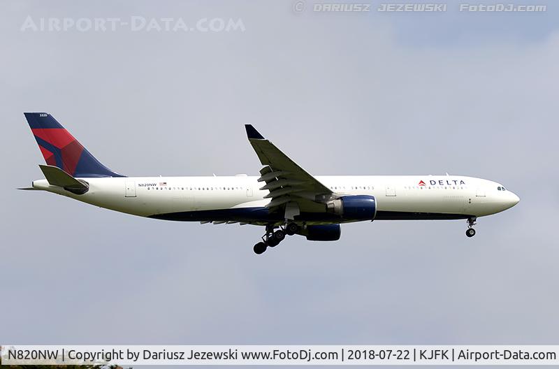 N820NW, 2007 Airbus A330-323 C/N 0859, Airbus A330-323 - Delta Air Lines  C/N 859, N820NW