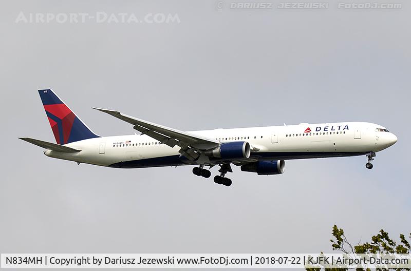 N834MH, 2000 Boeing 767-432/ER C/N 29707, Boeing 767-432/ER - Delta Air Lines  C/N 29707, N834MH
