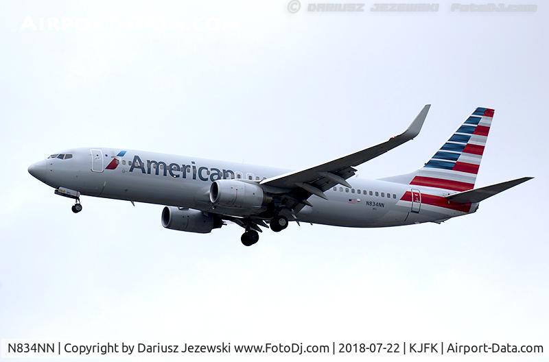 N834NN, 2010 Boeing 737-823 C/N 29576, Boeing 737-823 - American Airlines  C/N 29576, N834NN