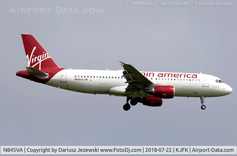 N845VA, 2011 Airbus A320-214 C/N 4867, Airbus A320-214 - Virgin America  C/N 4867, N845VA