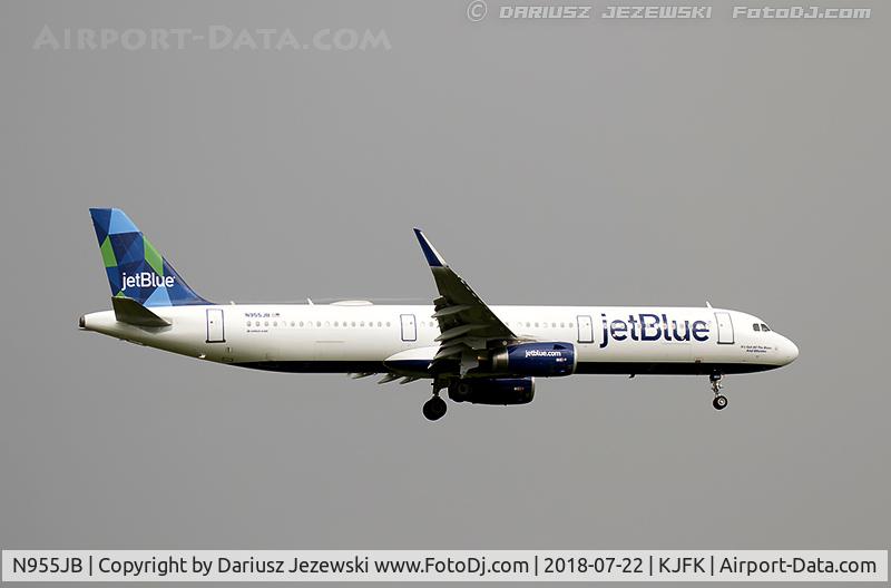 N955JB, 2015 Airbus A321-231 C/N 6757, Airbus A321-231  