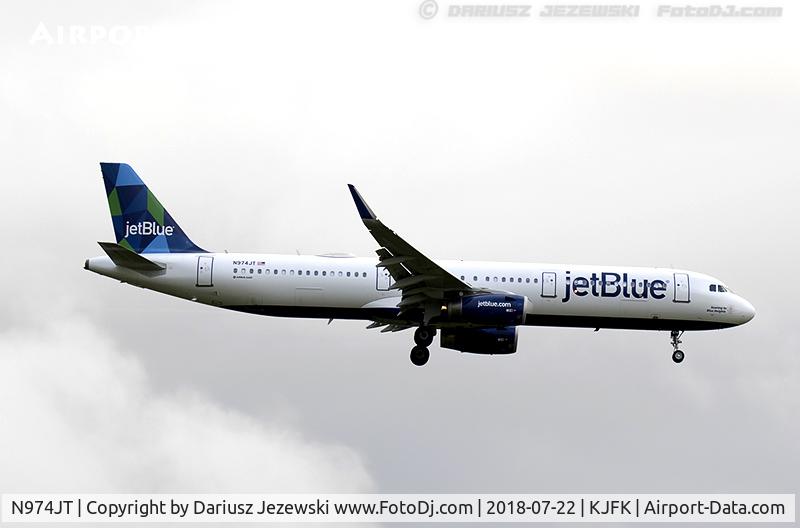 N974JT, 2016 Airbus A321-231 C/N 7448, Airbus A321-231  