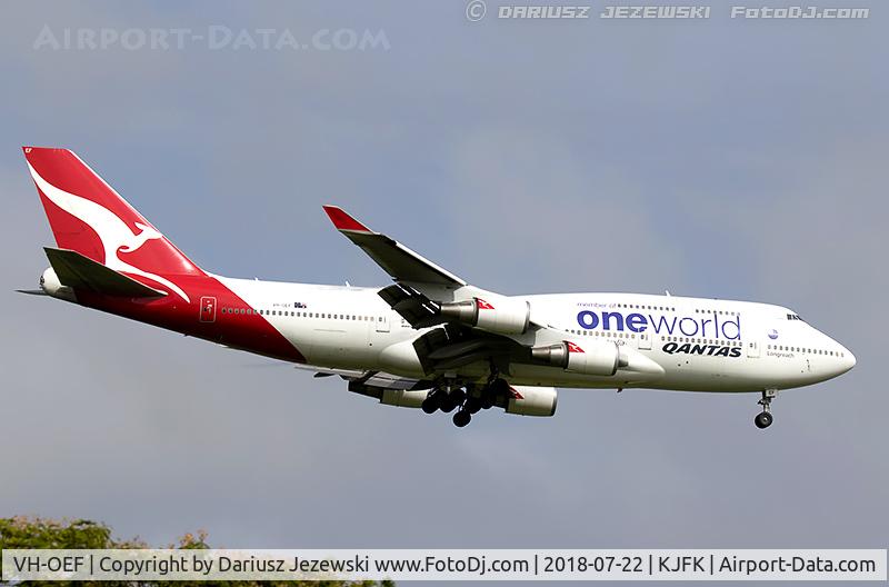 VH-OEF, 2002 Boeing 747-438/ER C/N 32910, Boeing 747-438/ER - Oneworld (Qantas)   C/N 32910, VH-OEF