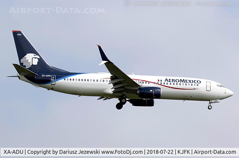 XA-ADU, 2017 Boeing 737-852 C/N 61799, Boeing 737-852 - AeroMexico  C/N 61799, XA-ADU