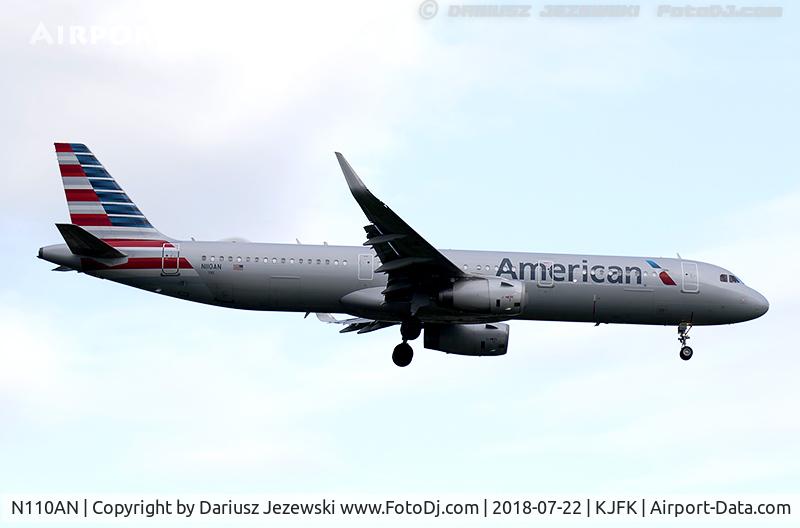 N110AN, 2014 Airbus A321-231 C/N 5975, Airbus A321-231 - American Airlines  C/N 5975, N110AN
