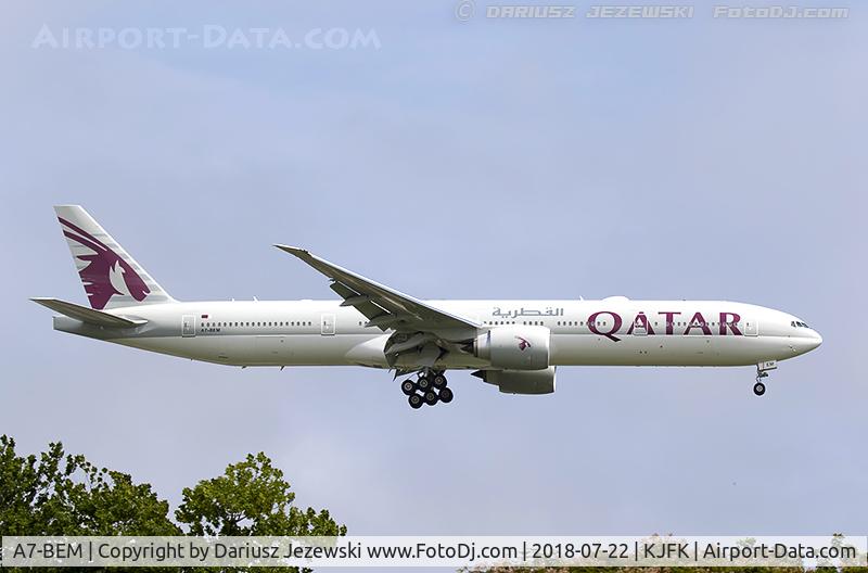 A7-BEM, 2017 Boeing 777-300/ER C/N 64088, Boeing 777-300/ER - Qatar Airways  C/N 64088, A7-BEM
