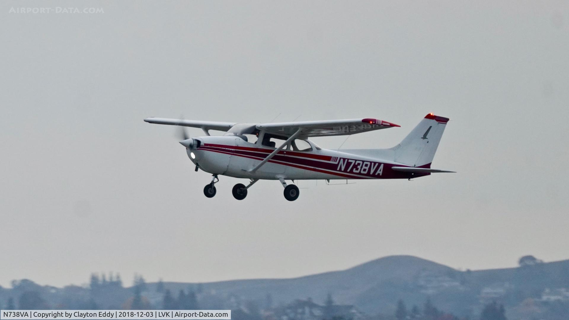 N738VA, 1978 Cessna 172N C/N 17270261, Livermore Airport California 2018.