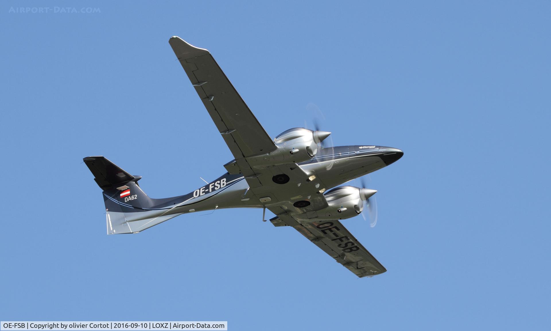 OE-FSB, 2016 Diamond DA-62 C/N 62.007, Air power 16