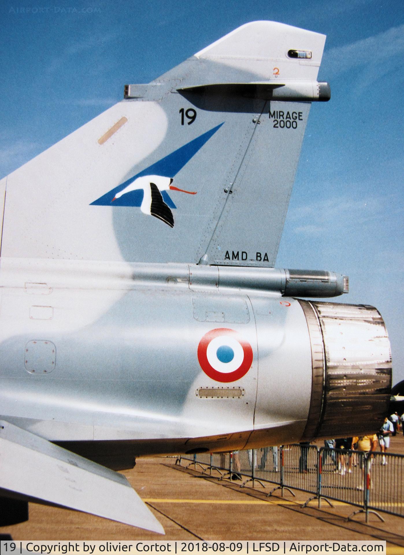 19, Dassault Mirage 2000C C/N 50, First assignement : EC 1/2 