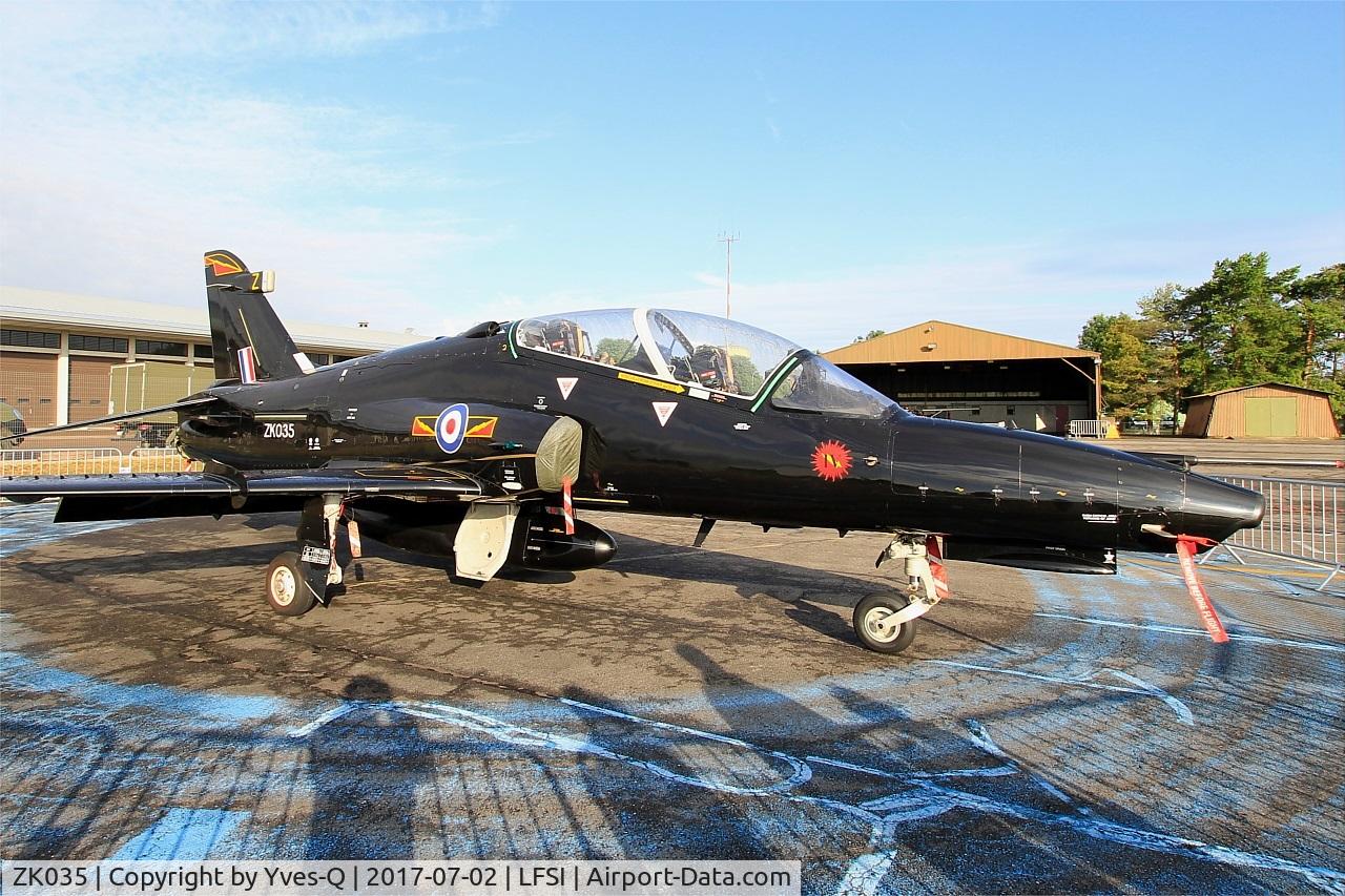 ZK035, 2010 British Aerospace Hawk T2 C/N RT026/1264, British Aerospace Hawk T2, Static display, St Dizier-Robinson Air Base 113 (LFSI) Open day 2017