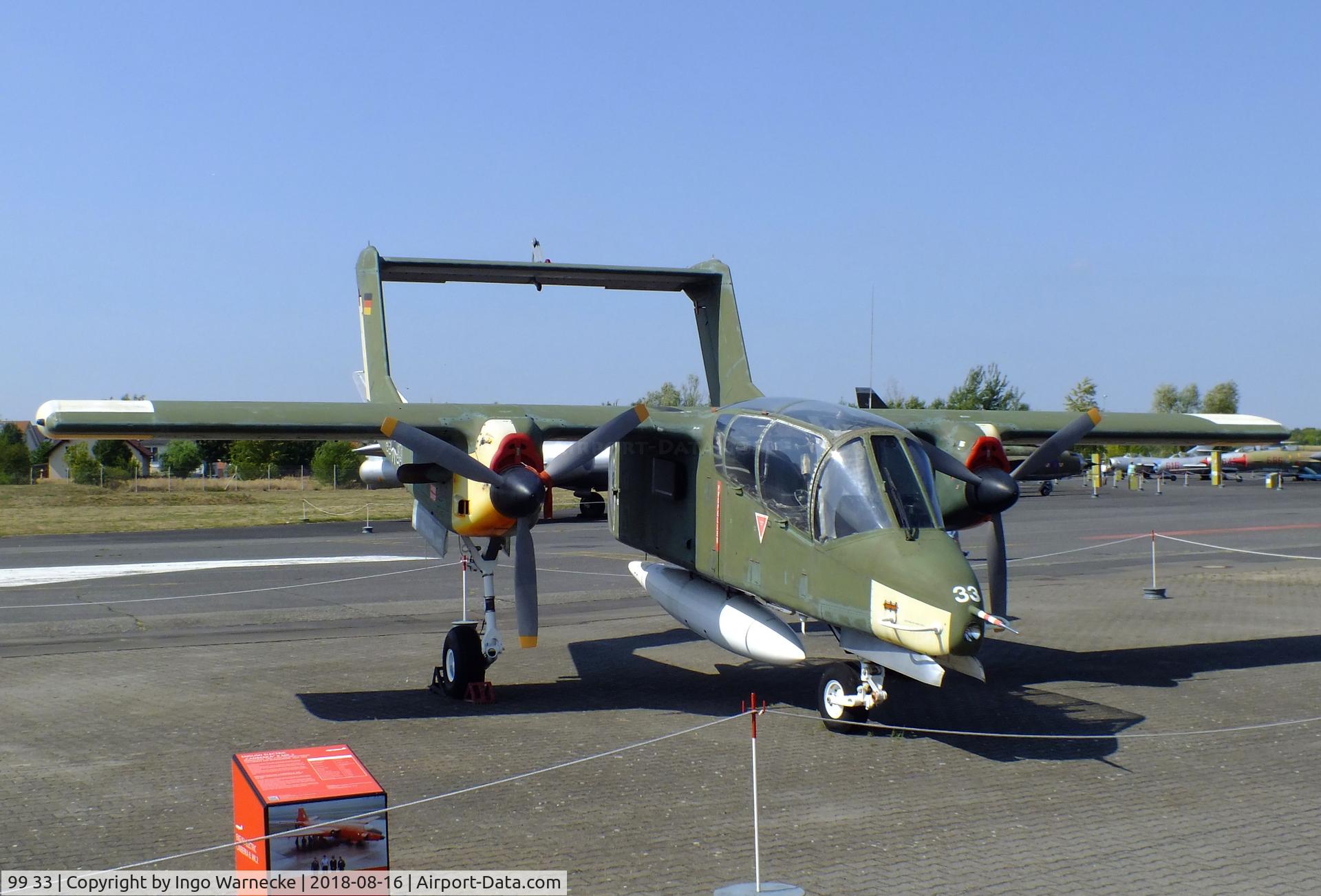 99 33, 1971 North American OV-10B Bronco C/N 338-18, North American OV-10B Bronco at the Luftwaffenmuseum (German Air Force museum), Berlin-Gatow