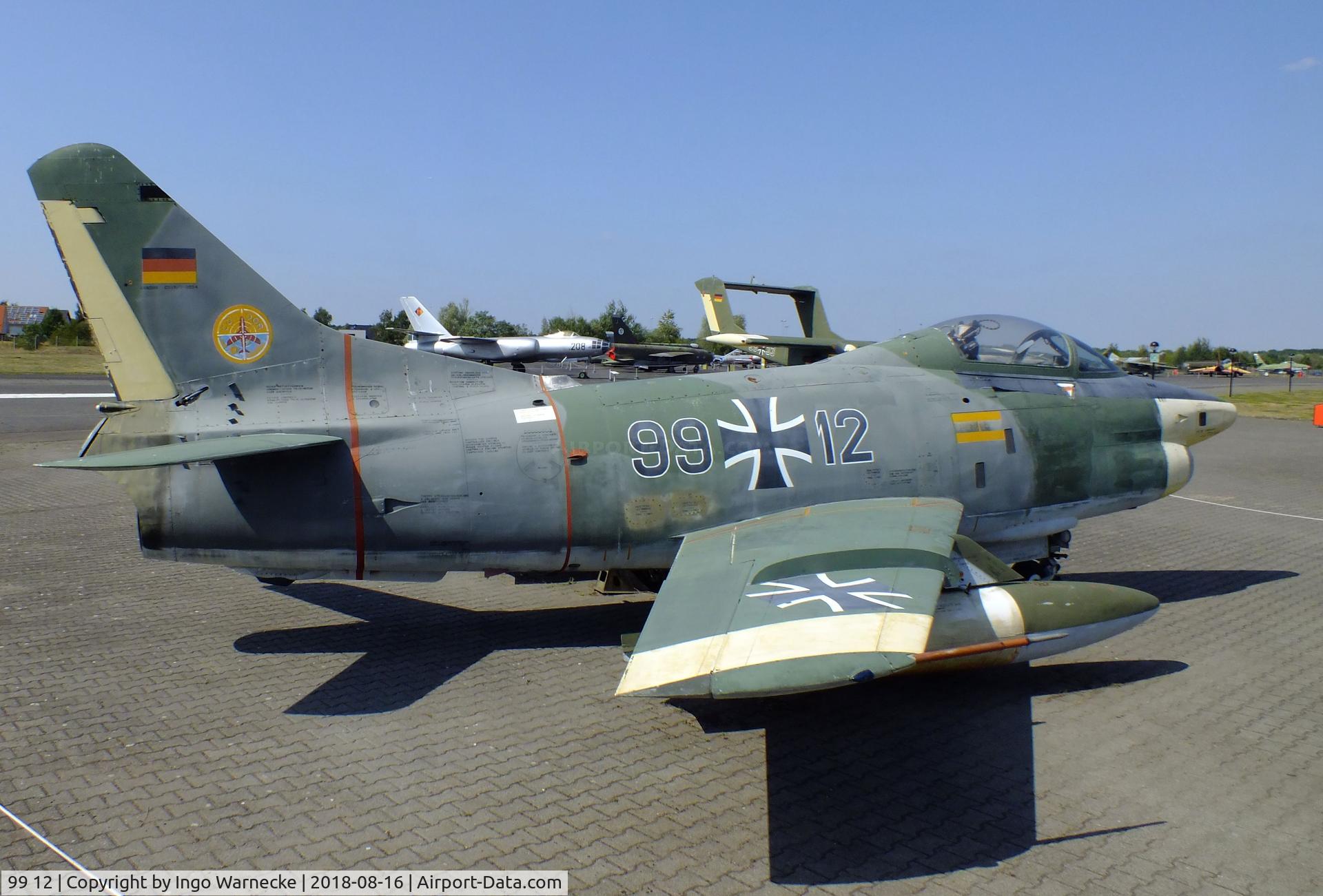 99 12, Fiat G-91R/3 C/N D554, FIAT G.91R/3 at the Luftwaffenmuseum (German Air Force museum), Berlin-Gatow