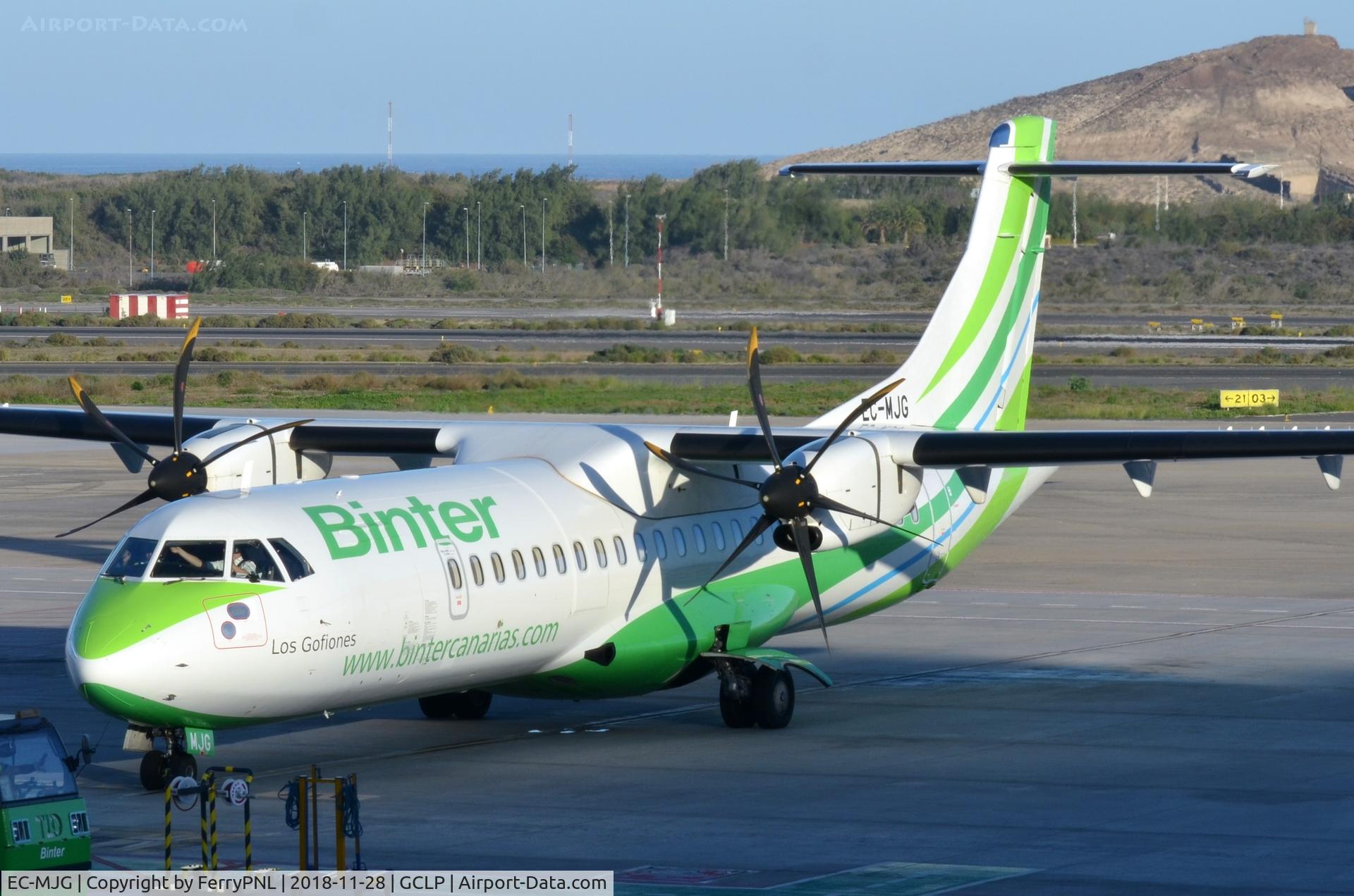 EC-MJG, 2015 ATR 72-600 (72-212A) C/N 1310, Binter ATR72