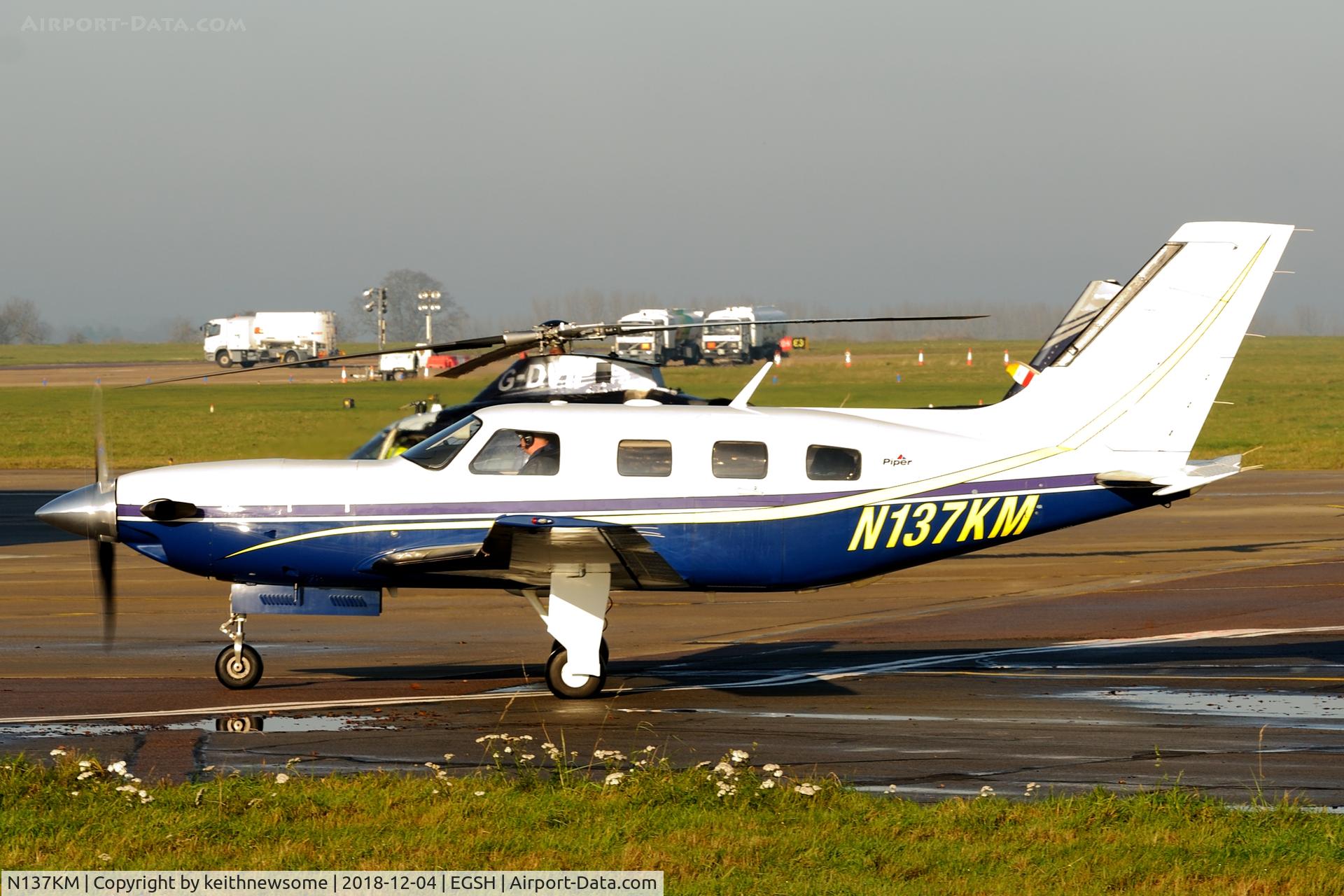 N137KM, 2001 Piper PA-46-500TP Malibu Meridian C/N 4697091, Return Visitor.