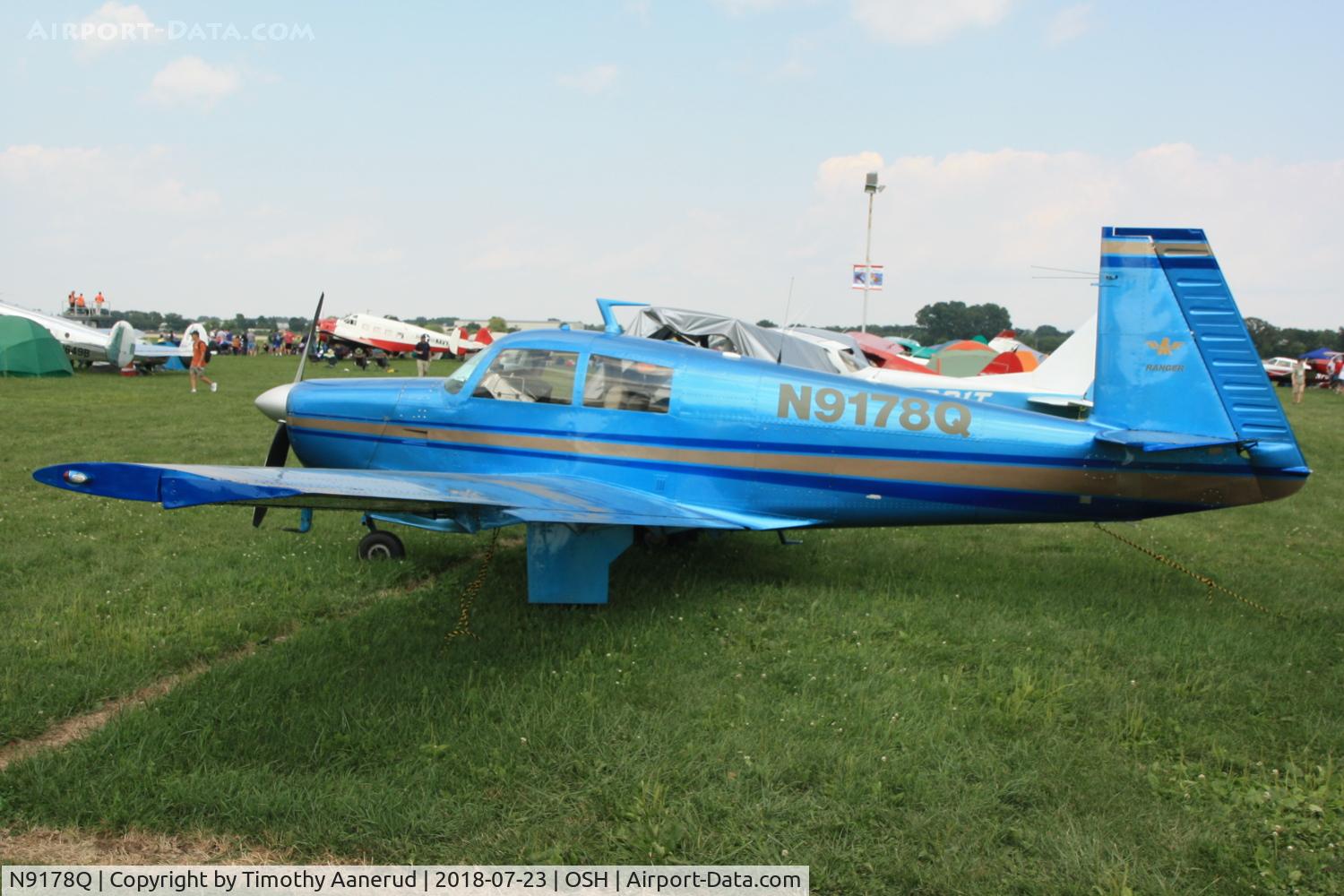 N9178Q, Mooney M20C Ranger C/N 20-1197, Mooney M20C, c/n: 20-1197