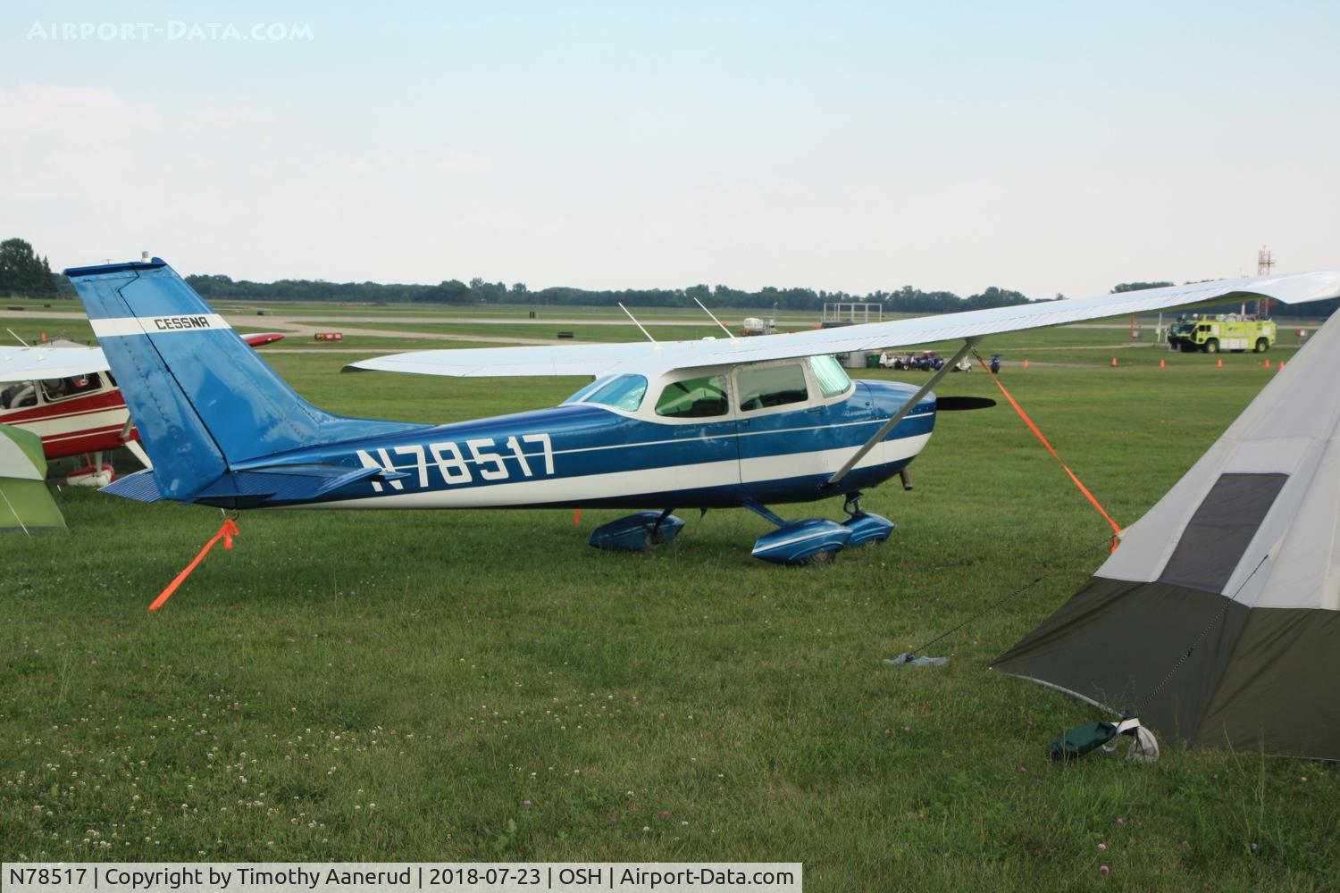 N78517, 1968 Cessna 172K Skyhawk C/N 17257650, 1968 Cessna 172K, c/n: 17257650