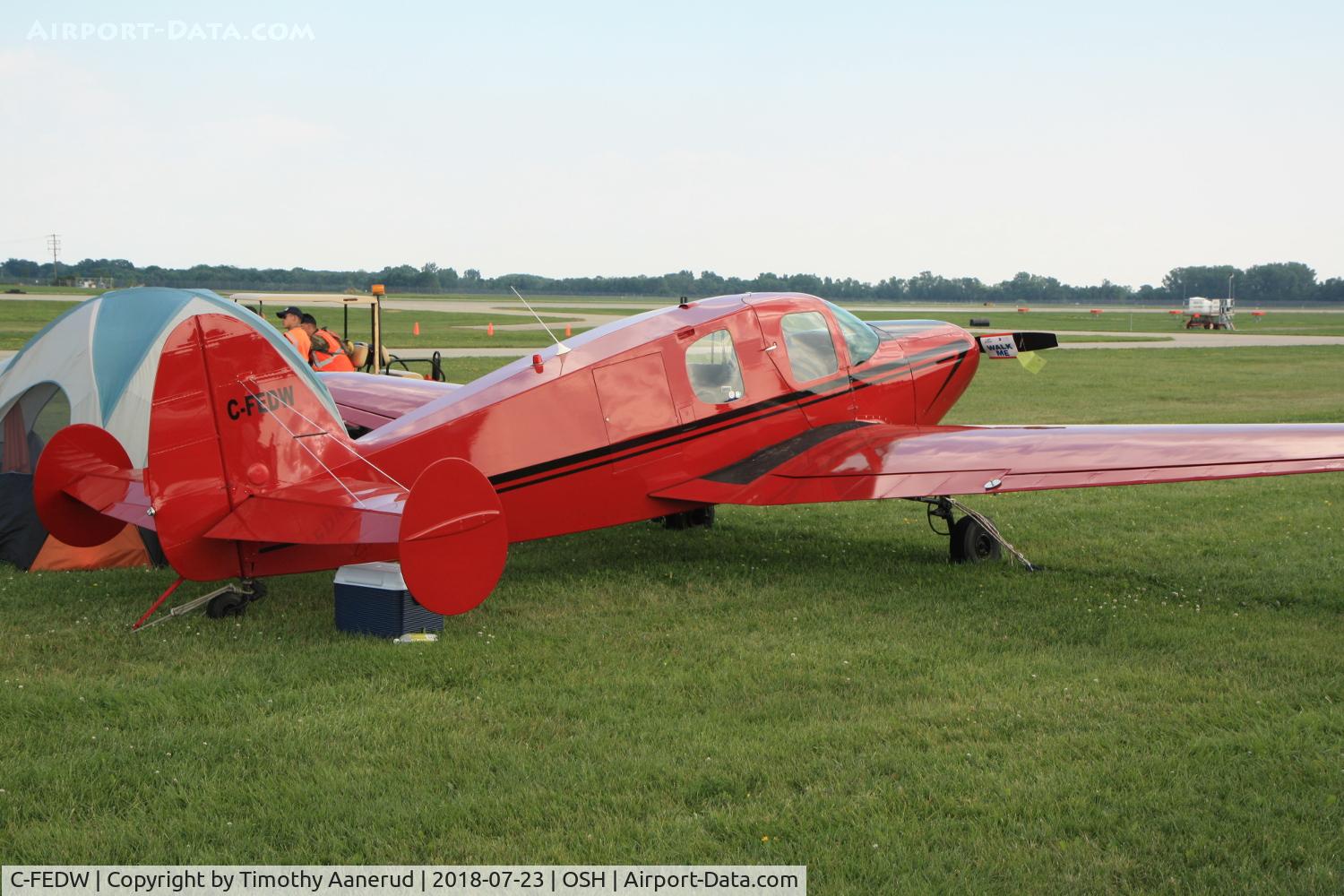 C-FEDW, 1950 Bellanca 14-19 Cruisair Senior C/N 2012, 1950 Bellanca 14-19, c/n: 2012