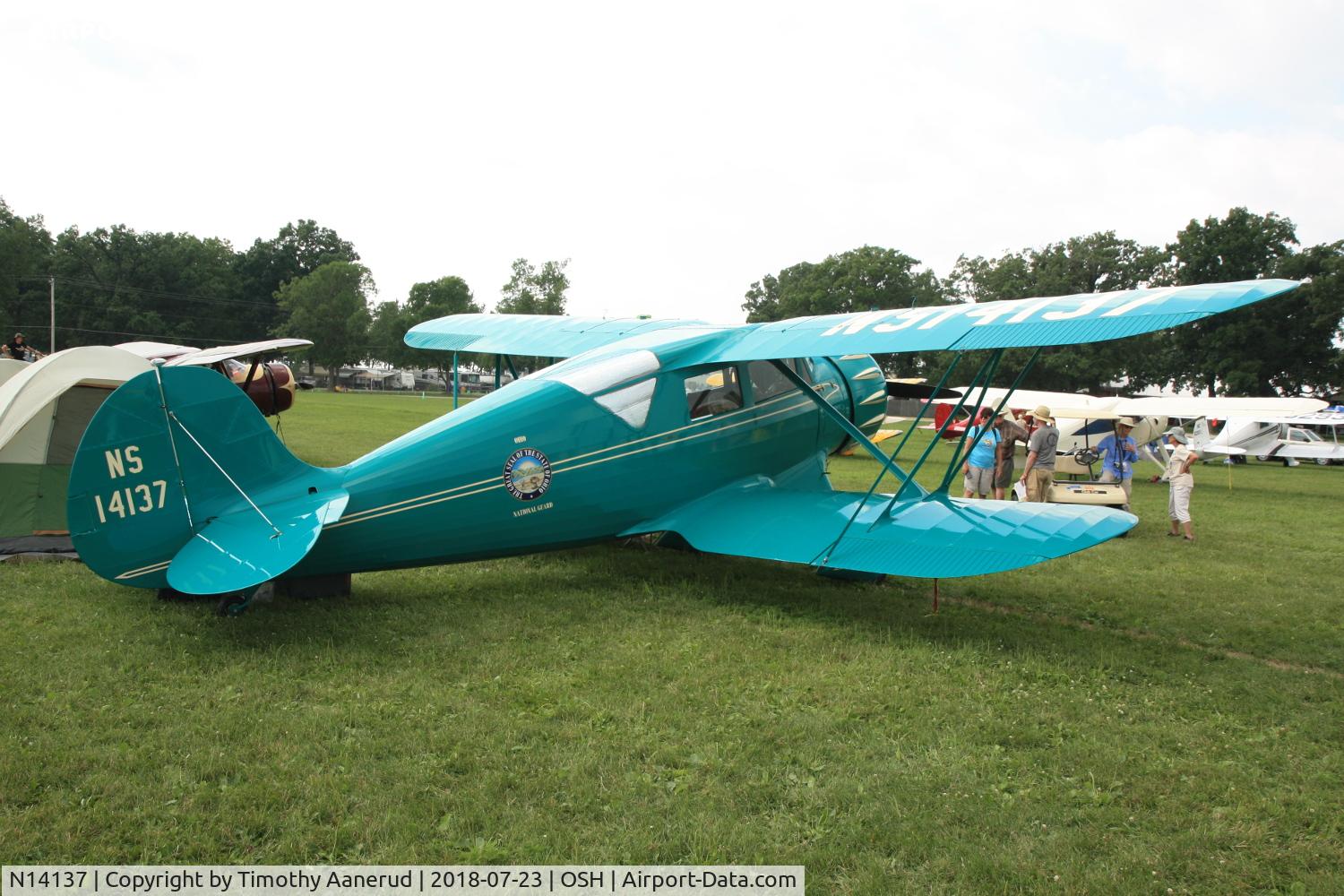 N14137, 1934 Waco YKC C/N 4223, 1934 Waco YKC, c/n: 4223