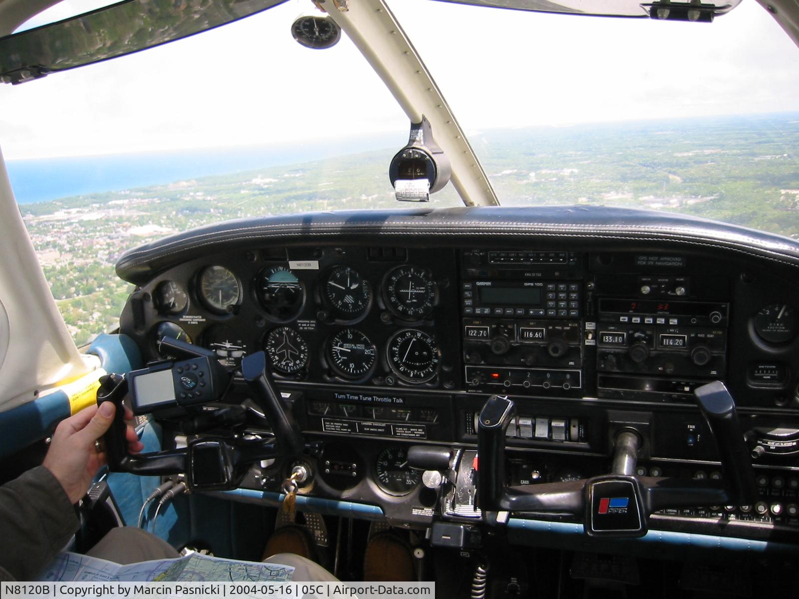 N8120B, 1979 Piper PA-28-161 C/N 28-8016134, Over NW Indiana, USA