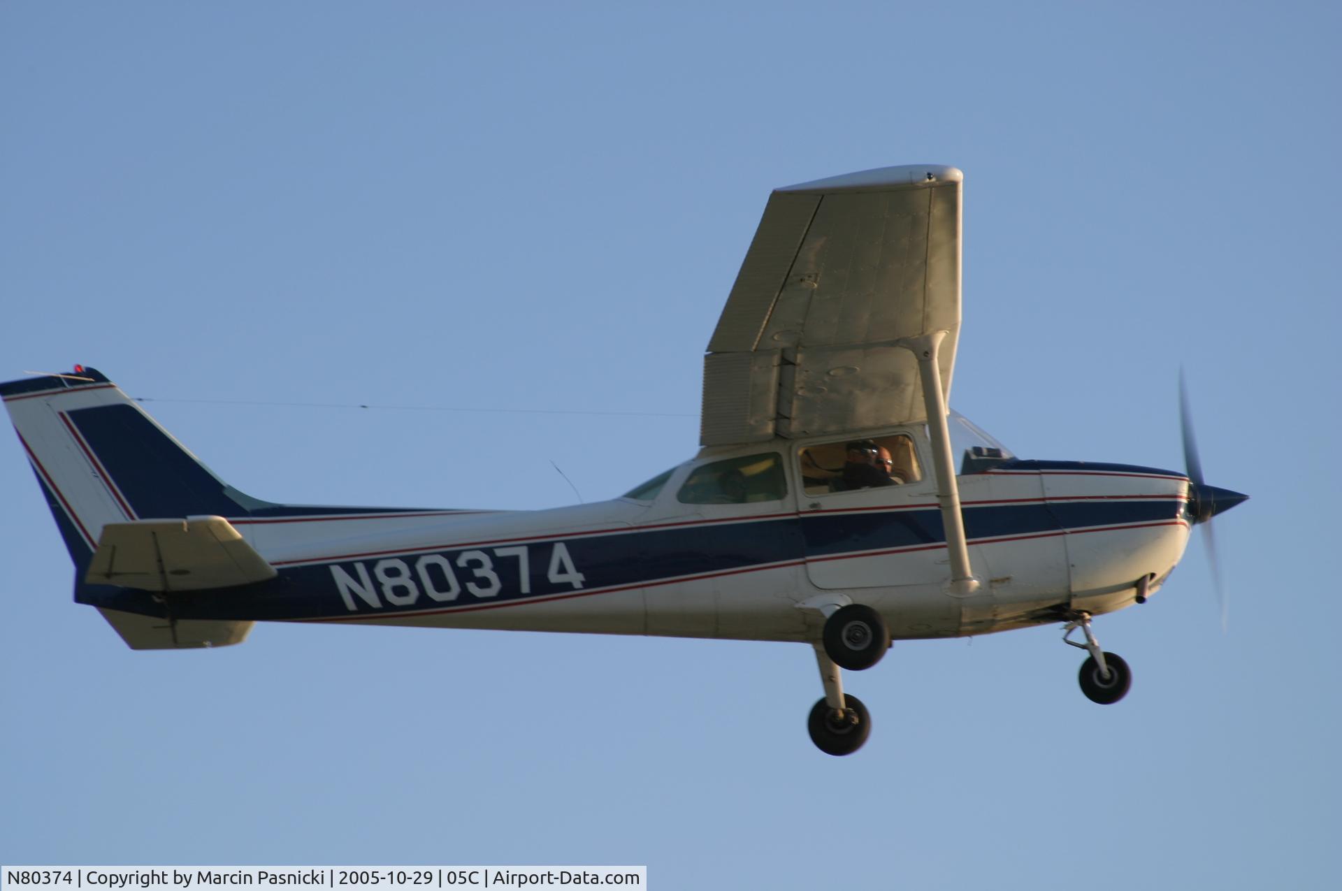 N80374, 1976 Cessna 172M C/N 17266557, At 05C