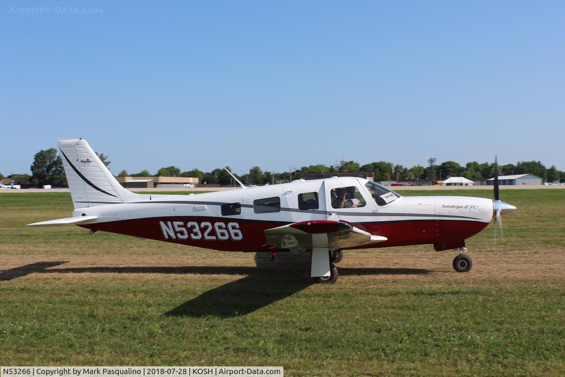 N53266, 2001 Piper PA-32R-301T Turbo Saratoga C/N 3257233, Piper PA-32R-301T