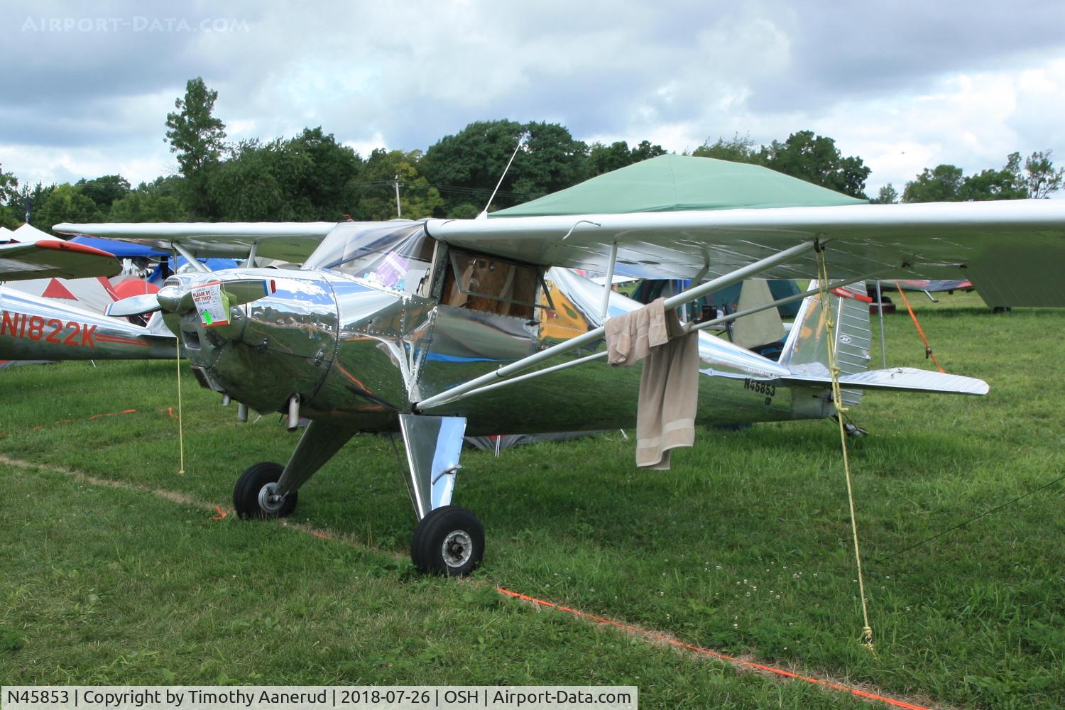 N45853, 1946 Luscombe 8A C/N 2380, 1946 Luscombe 8A, c/n: 2380