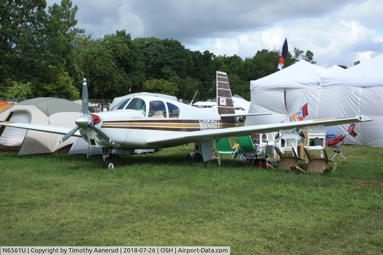 N6561U, 1962 Mooney M20C Ranger C/N 2343, 1962 Mooney M20C, c/n: 2343