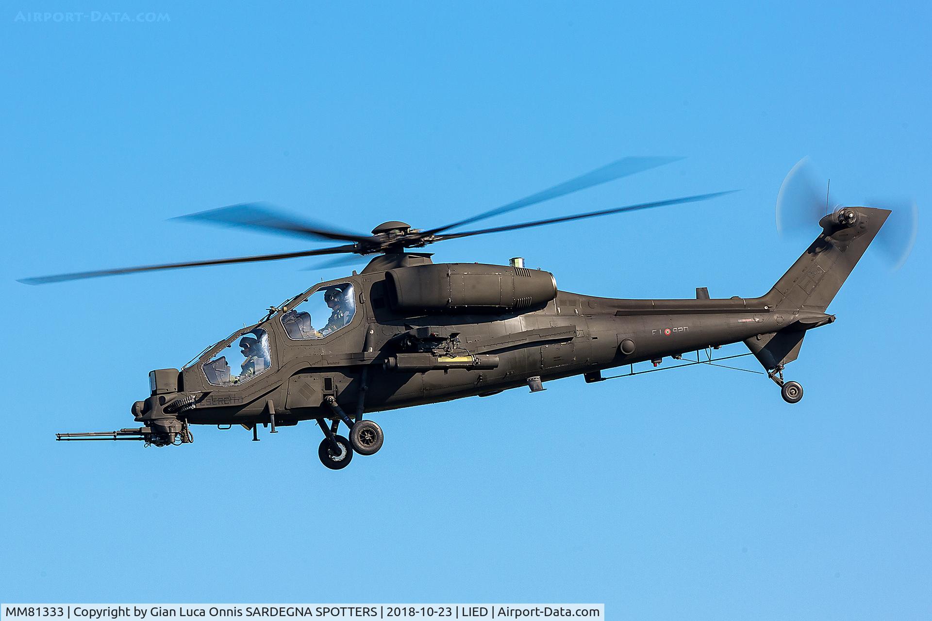 MM81333, Agusta A-129CBT Mangusta C/N 29021, LANDING 35R