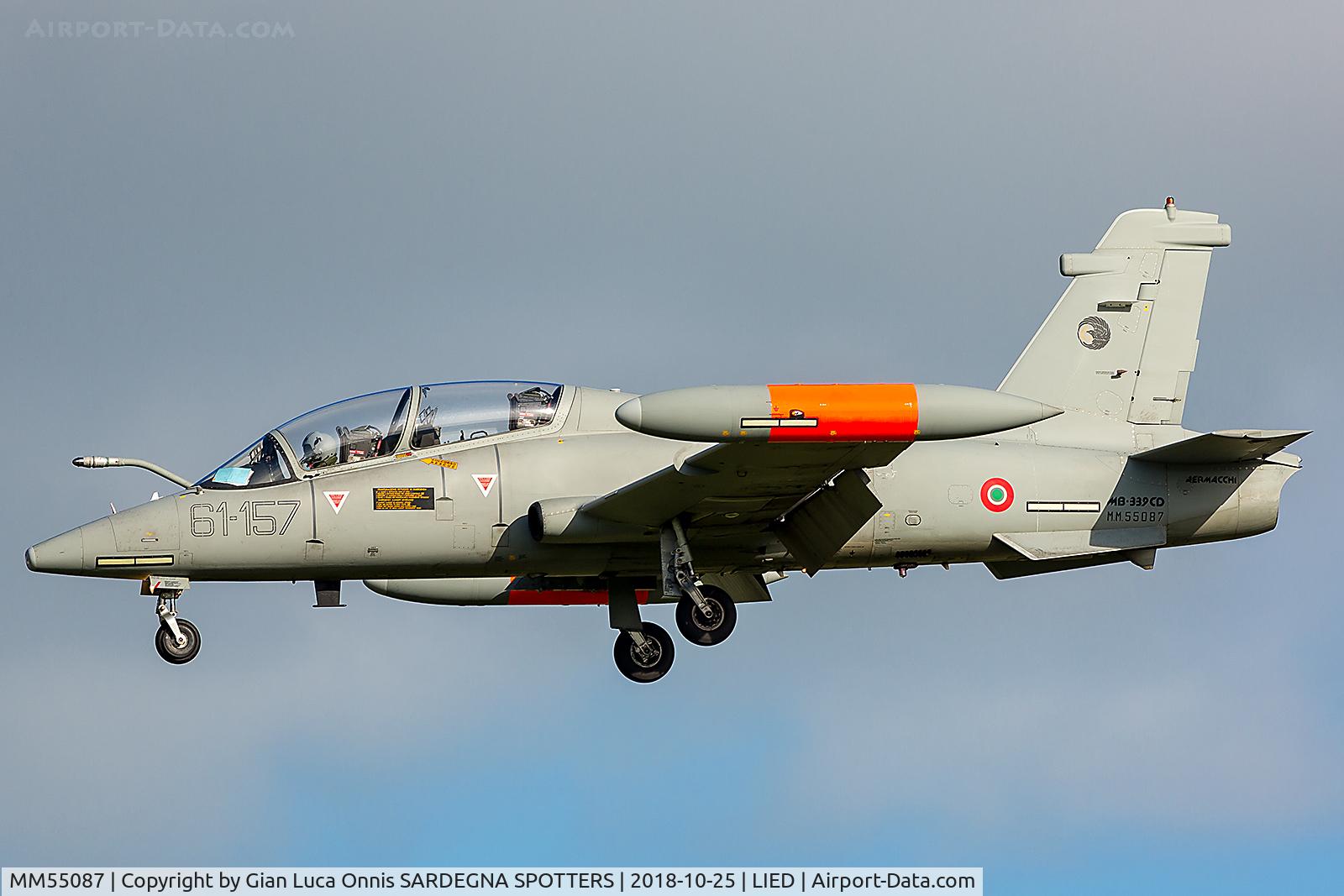 MM55087, Aermacchi MB-339CD C/N 6956/223/CD026, LANDING 35R
