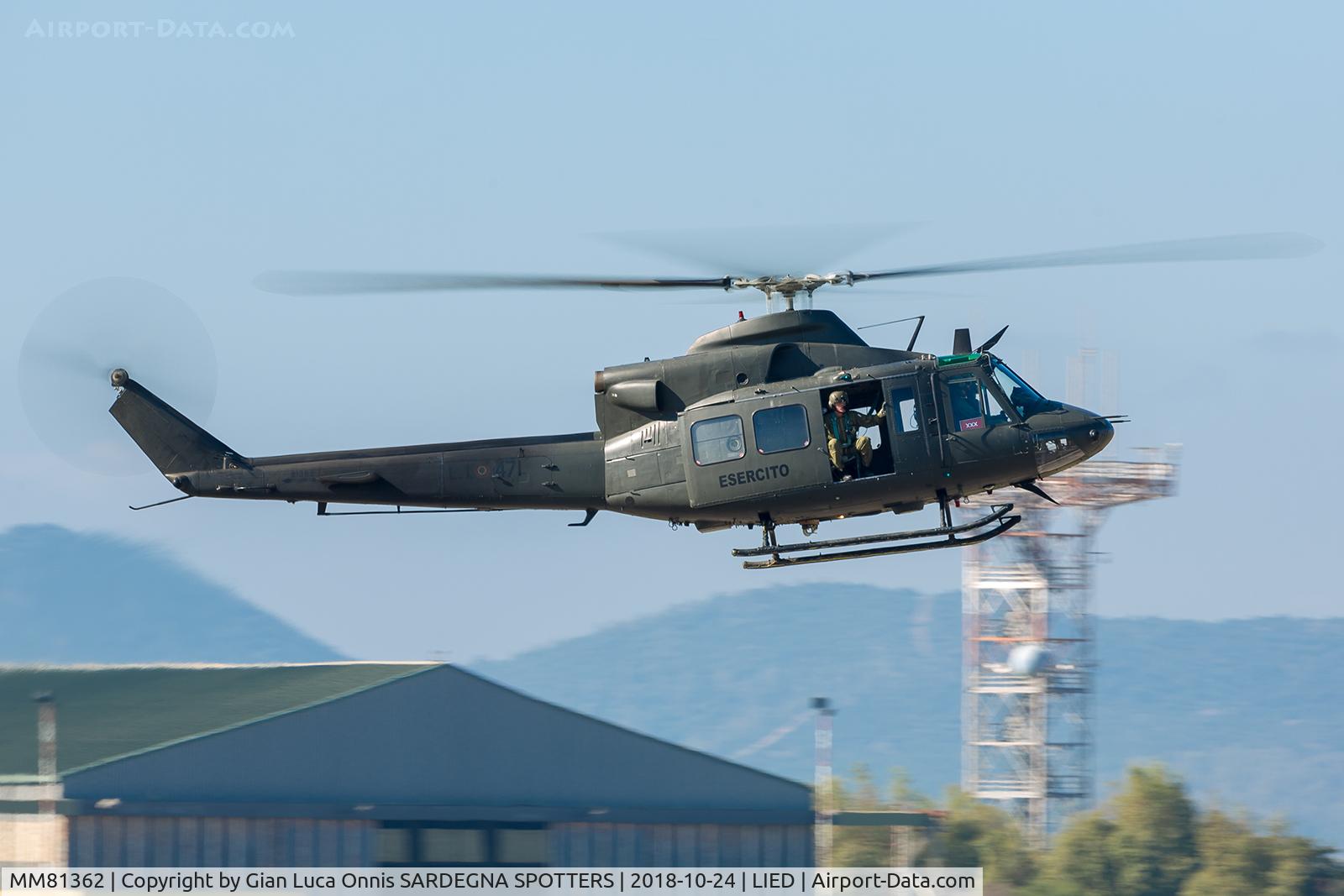 MM81362, Agusta AB-412 Grifone C/N 25586, LANDING 35R