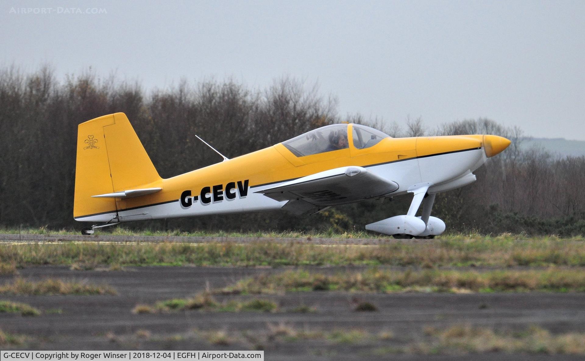 G-CECV, 2006 Vans RV-7 C/N PFA 323-14338, Visiting RV-7.