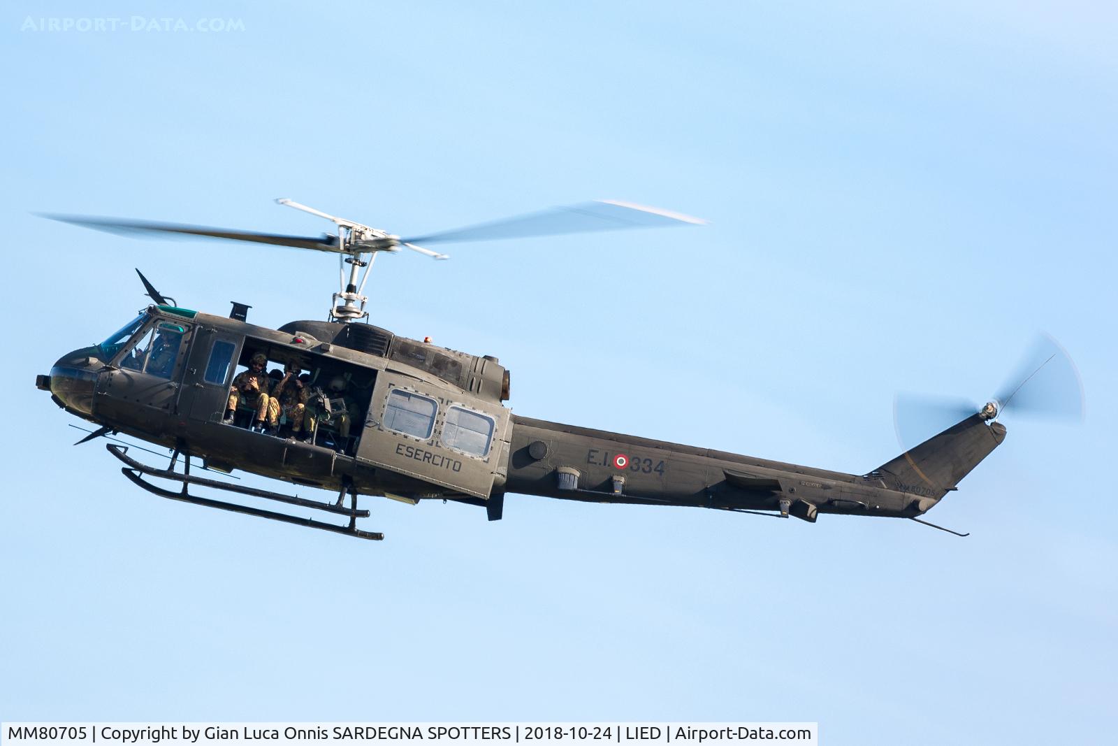 MM80705, Agusta AB-205A-1 C/N 4235, LANDING 35R