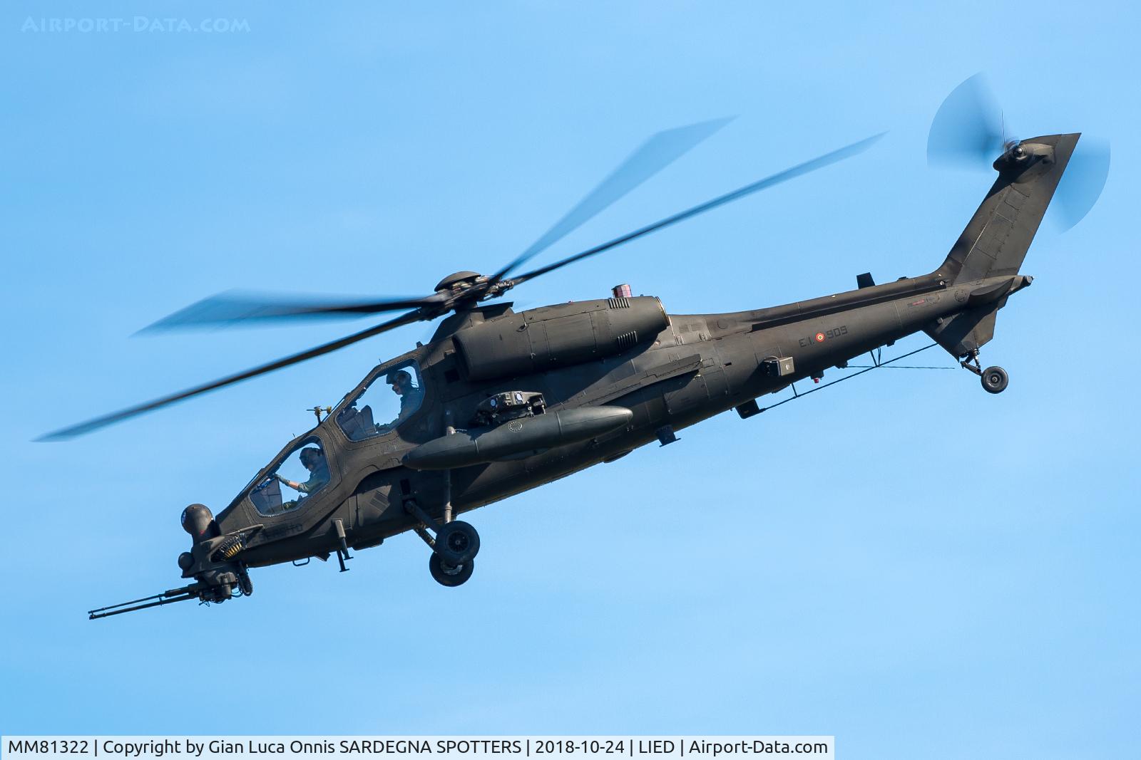 MM81322, Agusta A-129CBT Mangusta C/N 29010, TAKEOFF 35R