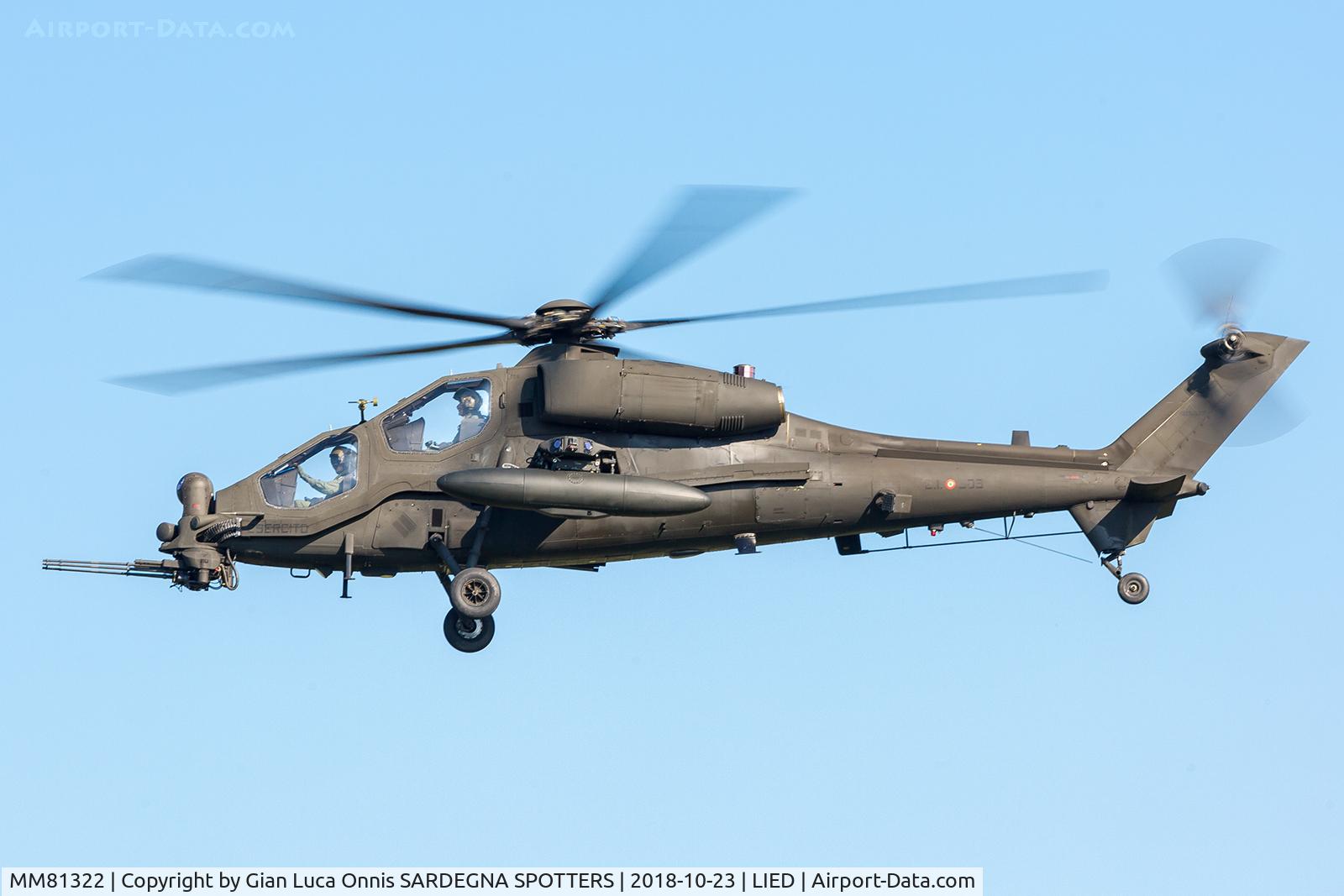 MM81322, Agusta A-129CBT Mangusta C/N 29010, LANDING 35R