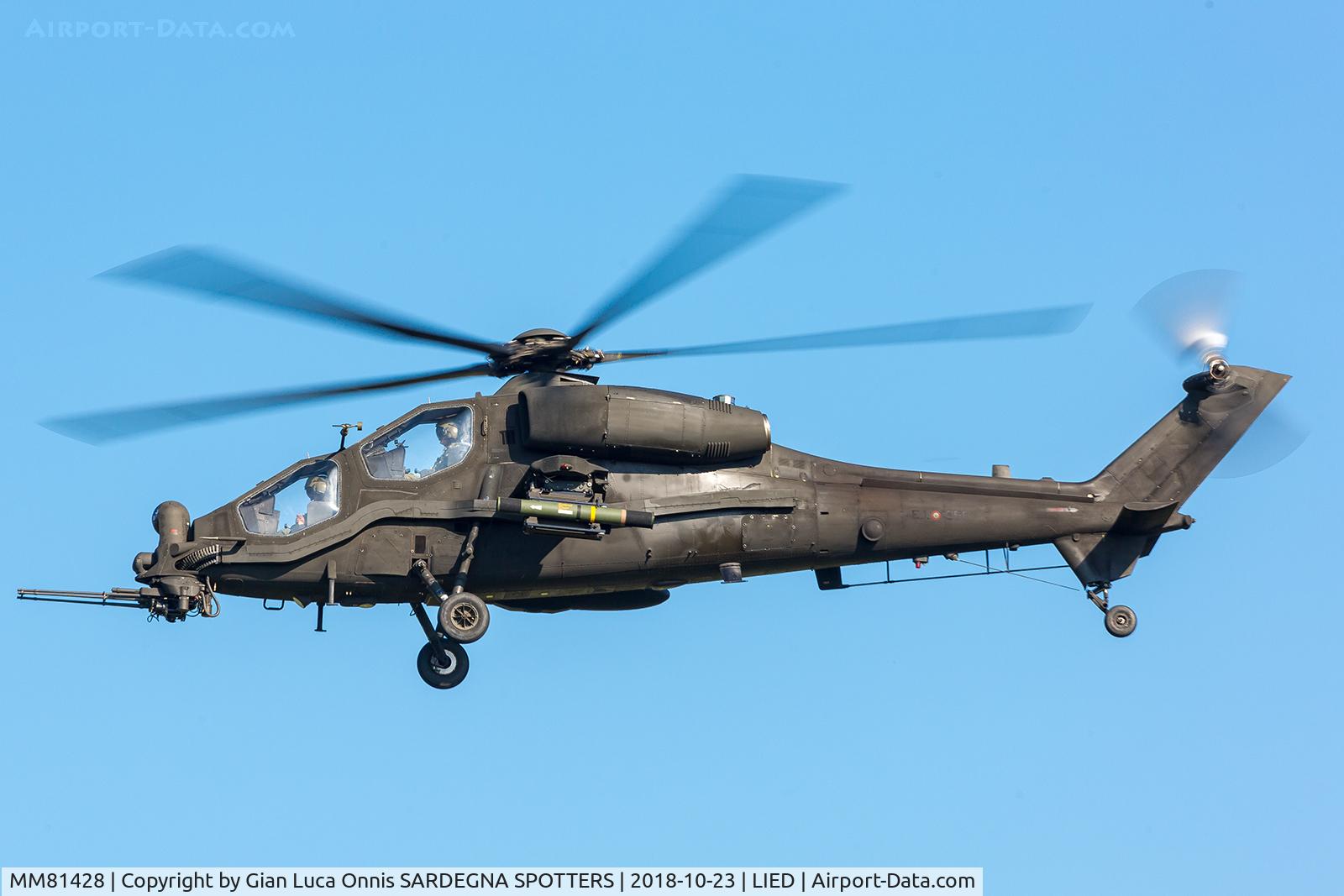 MM81428, Agusta A-129CBT Mangusta C/N 29060, LANDING 35R
