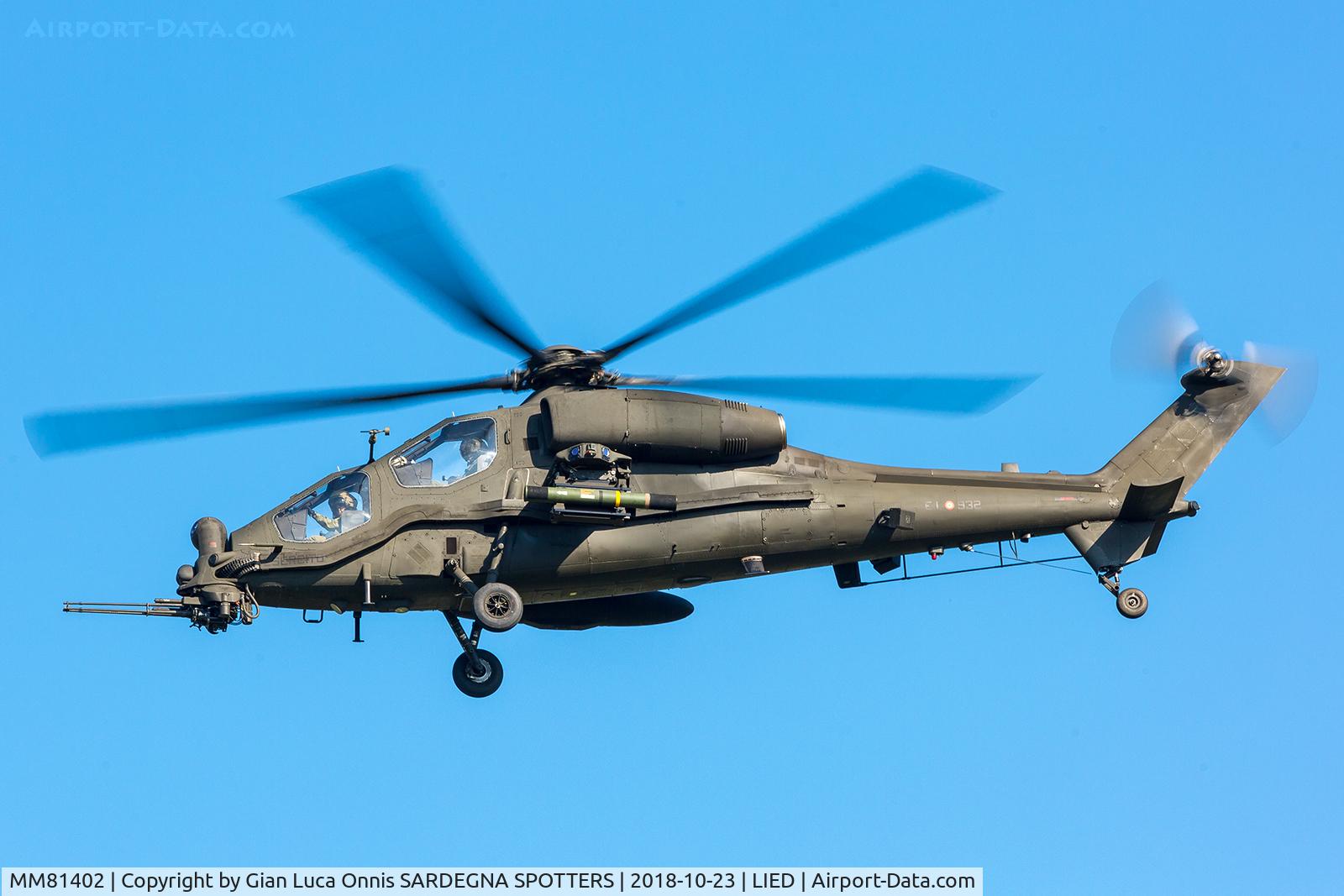 MM81402, Agusta A-129D Mangusta C/N 29033, LANDING 35R