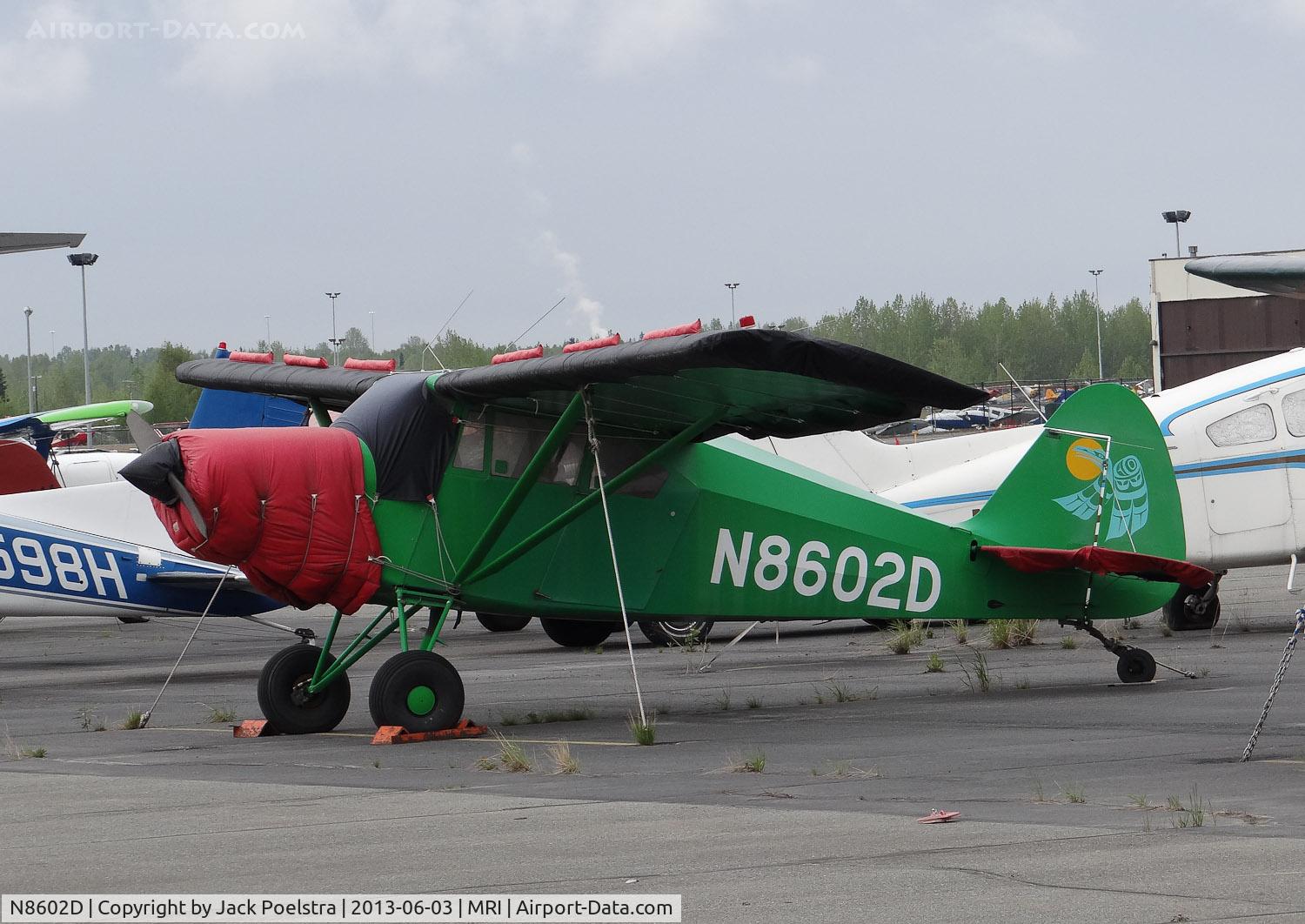N8602D, 1957 Piper PA-22-160 Tri Pacer C/N 22-5800, N8602D at Merrill Field AK