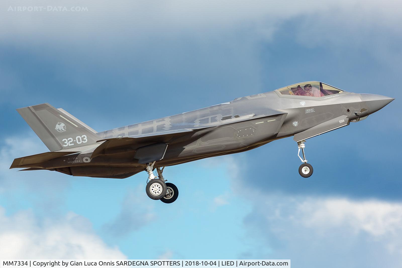 MM7334, Lockheed Martin F-35A Lightning II C/N AL-03, LANDING 17R