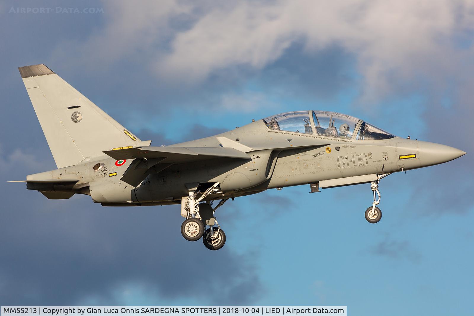 MM55213, Alenia Aermacchi T-346A Master C/N 7084/B0008/0052, LANDING 35R