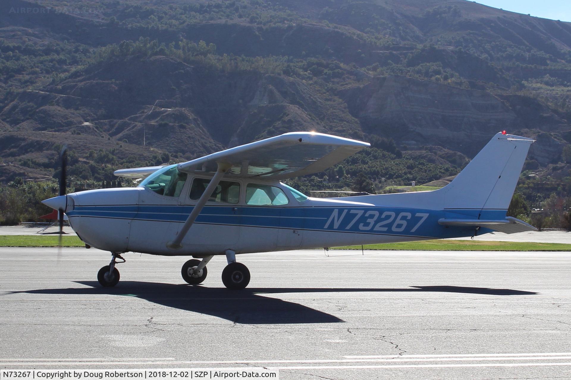 N73267, 1976 Cessna 172M C/N 17267344, 1976 Cessna 172M SKYHAWK, Lycoming O-320-E2D 150 Hp, taxi back