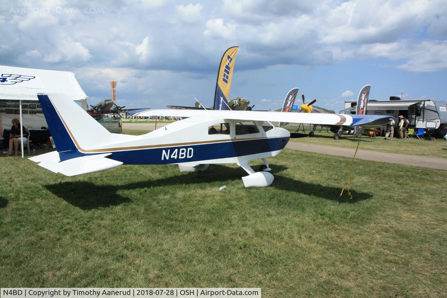 N4BD, 1975 Bede BD-4 C/N 800, 1975 Bede BD-4, c/n: 800