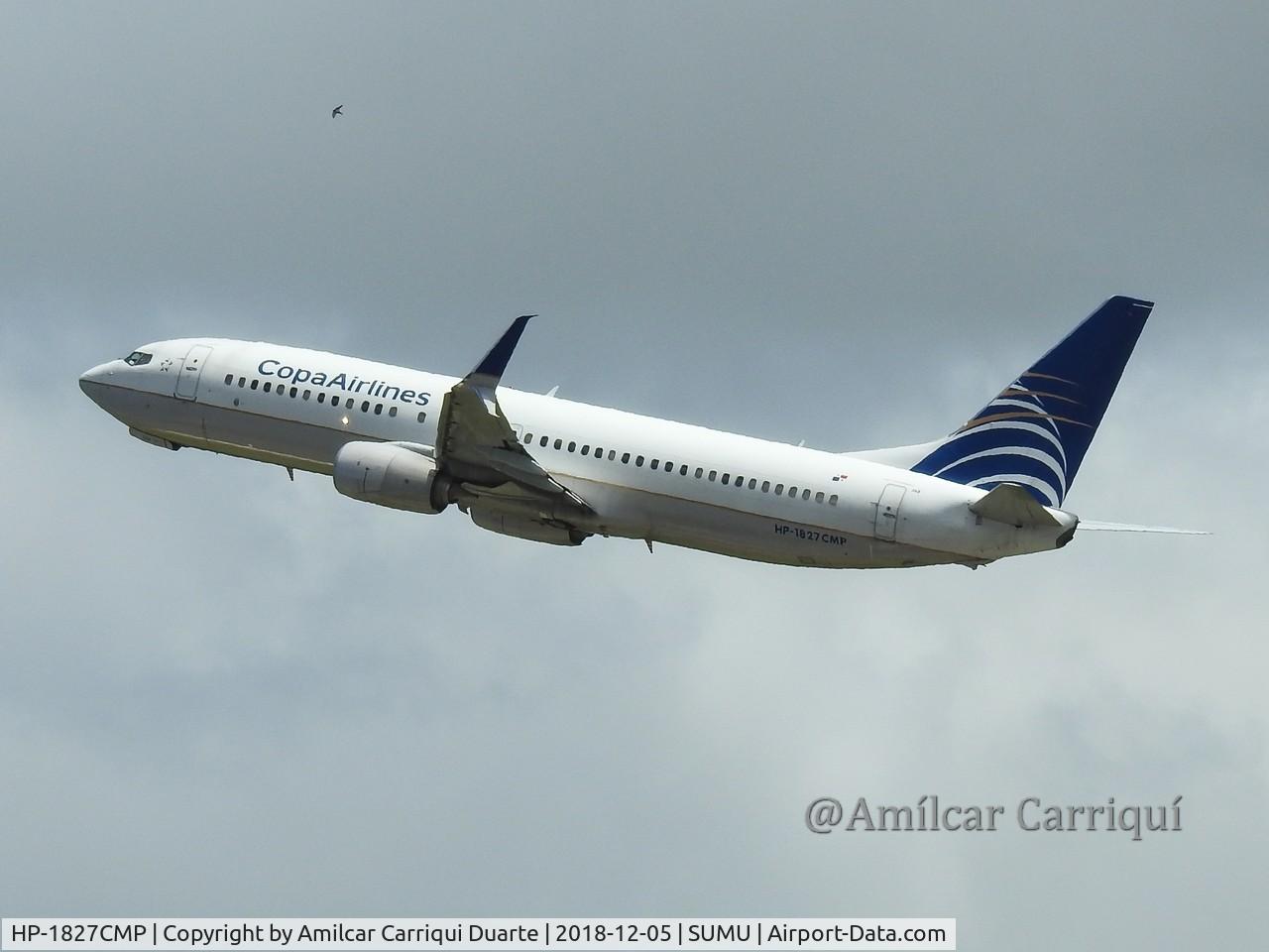 HP-1827CMP, 2012 Boeing 737-8V3 C/N 38142, Take off from SUMU