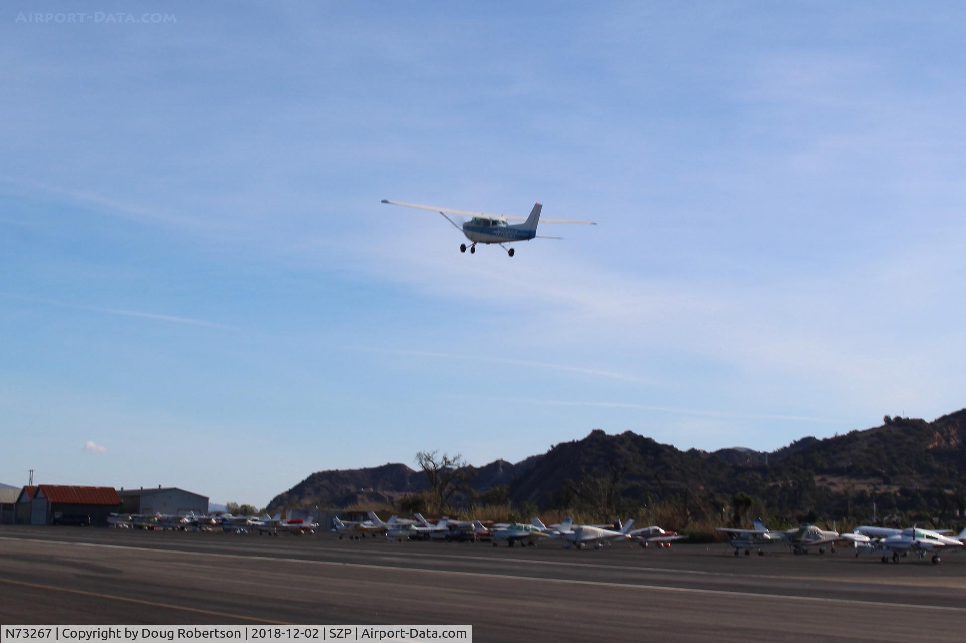 N73267, 1976 Cessna 172M C/N 17267344, 1976 Cessna 172M SKYHAWK, Lycoming O-320-E2D 150 HP, takeoff climb Rwy 04