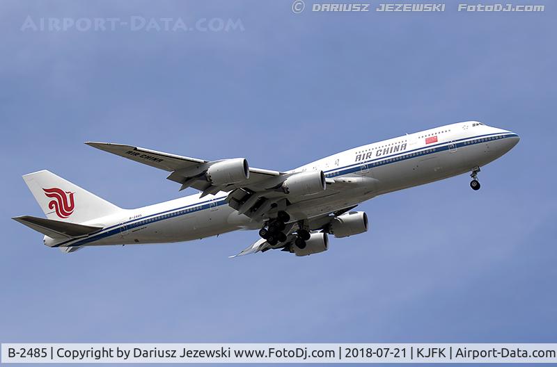 B-2485, 2014 Boeing 747-89L C/N 41191, Boeing 747-89L - Air China  C/N 41191, B-2485