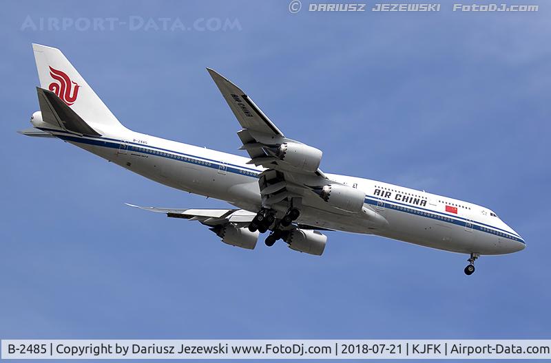 B-2485, 2014 Boeing 747-89L C/N 41191, Boeing 747-89L - Air China  C/N 41191, B-2485