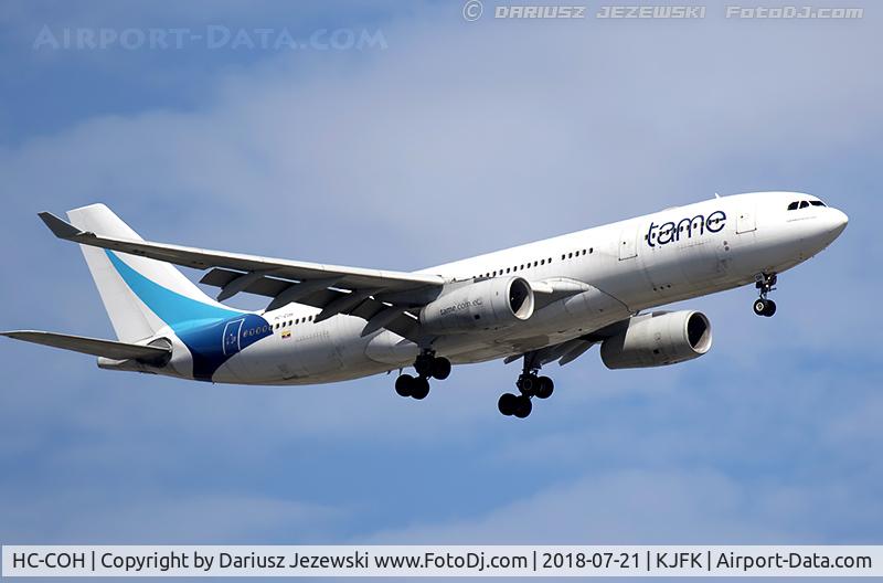 HC-COH, 2000 Airbus A330-243 C/N 348, Airbus A330-243 - Ecuador - TAME  C/N 348, HC-COH