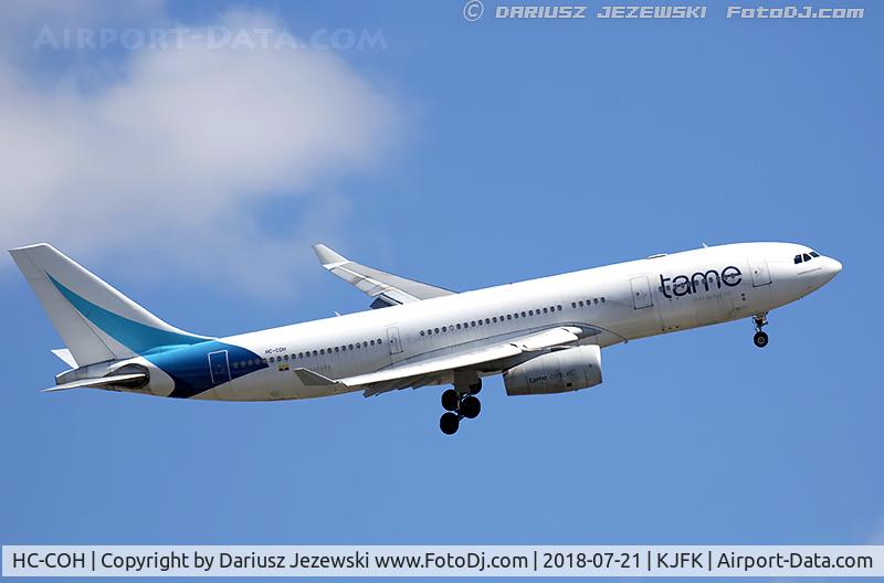 HC-COH, 2000 Airbus A330-243 C/N 348, Airbus A330-243 - Ecuador - TAME  C/N 348, HC-COH